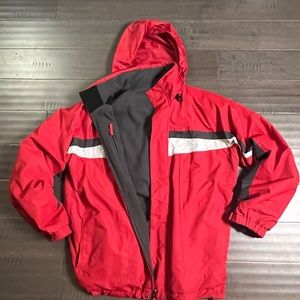 Izod Pfx Fleece-lined Hooded Jacket